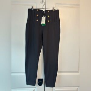 Halara Women’s SoCinched High Waisted Tummy Control Pants 7/8 Blue Graphite NWT